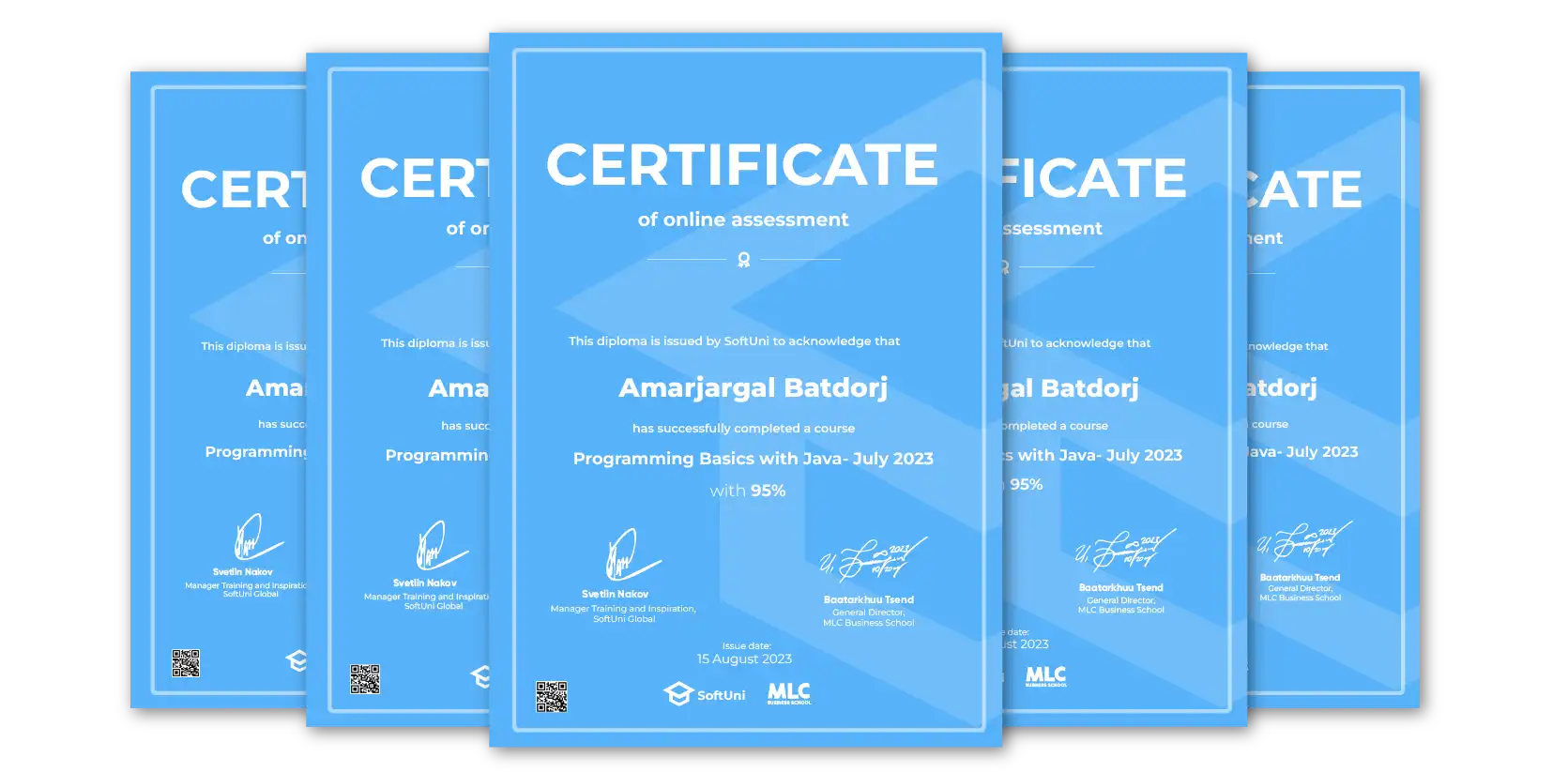 Certificates